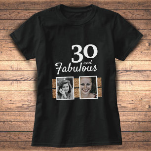 T-shirt 30 et Fabulous Gold Parties scintillant 2 Photo 30