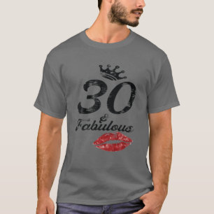 T-shirt 30 Fabuleux Équipage De Fête À Boire Des Cadeaux D