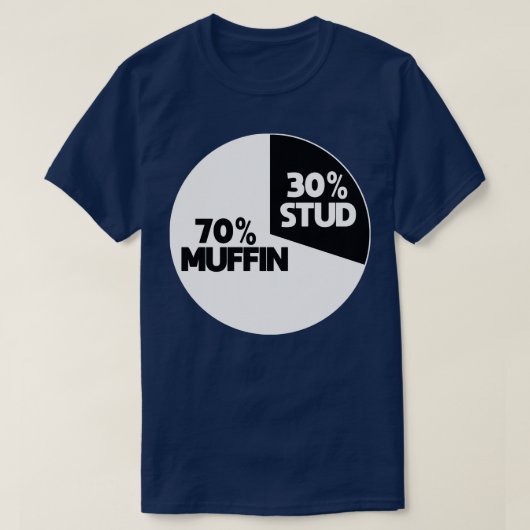 T-SHIRT 30 STUD 70 MUFFIN (Design devant)