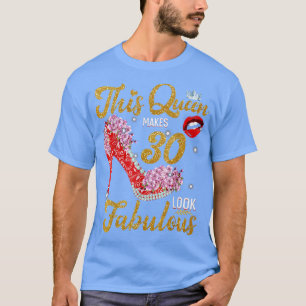 T-shirt 30 Year Old 30 & Fabulous Since 1992 30th Birthday