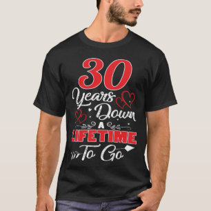 T-shirt 30e anniversaire. 30 Ans Après Une Vie À Partir