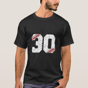 T-shirt 30e anniversaire 30 ans de baseball Anniversaires 