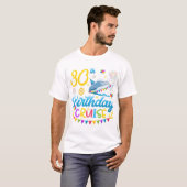 T-shirt 30e anniversaire Croisière B-Day Hommes (Devant entier)