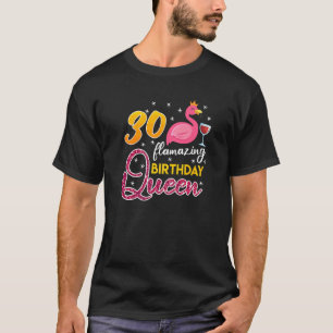 T-shirt 30e anniversaire Dames 30 ans Flamazing Flamant ro