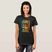 T-shirt 30e anniversaire de l'Awesome Since October 1992 (Devant entier)