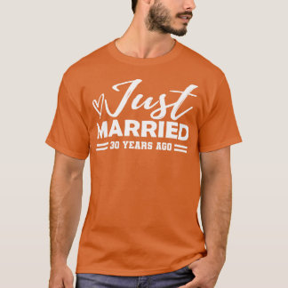 T-shirt 30e anniversaire du Mariage 30e anniversaire