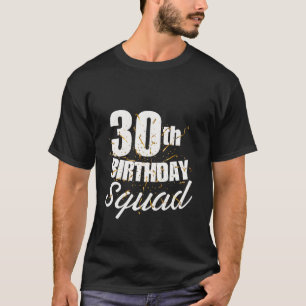 T-shirt 30e Anniversaire Équipe B jour Équipage 30 ans Équ