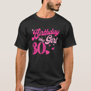 T-shirt 30e anniversaire fille Couronne 30 ans Anniversair