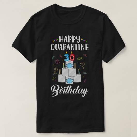 T-shirt 30e anniversaire Idée cadeau 1990 Joyeux Birt de q (Design devant)