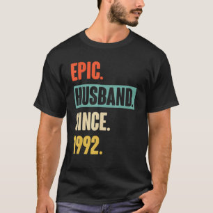 T-shirt 30e anniversaire Mariage pour lui Epic Mari Sinc