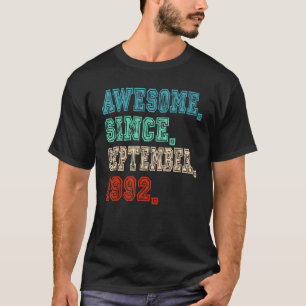T-shirt 30e anniversaire stupéfiant depuis septembre 1992 