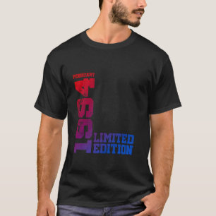 T-shirt 30e anniversaire Vintage 1994 février 30 ans homme