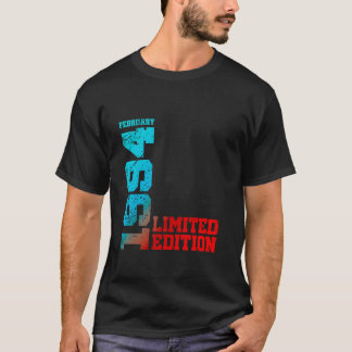 T-shirt 30e anniversaire Vintage 1994 février 30 ans homme