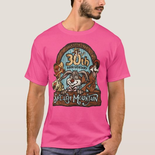 T-shirt 30E Anniversaire Vintage Splash.Montagne - (Devant)