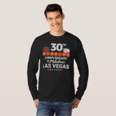 T-shirt 30e Wedding Anniversary Couples Las Vegas (Devant entier)