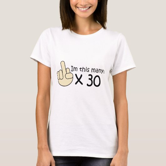 T-shirt 30ème Anniversaire (Devant)
