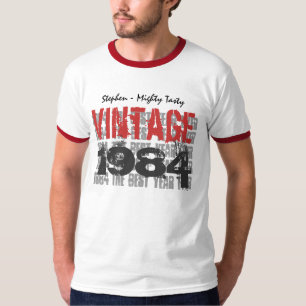 T-shirt 30ème Grunges vintages 01M de cadeau