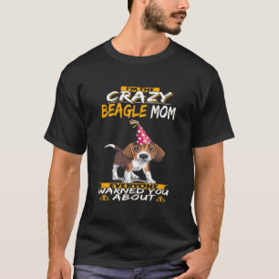 T-shirt 314 Je suis la mère Beagle folle