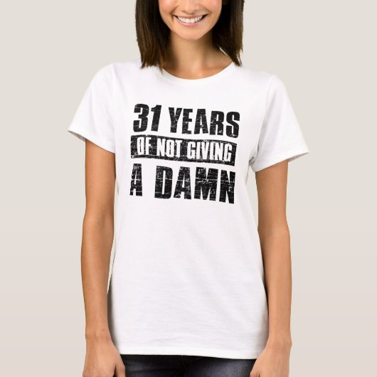 T-shirt 31 ans (Devant)