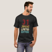 T-shirt 31 ans d'être génial 31e anniversaire (Devant entier)