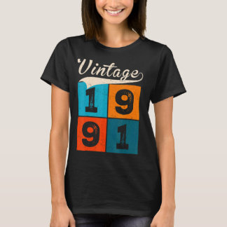 T-shirt 31 Ans Pour Hommes Femmes Anniversaire Vintage 199