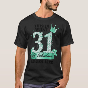 T-shirt 31 & Fabuleux I Turquoise White Party Group Photo