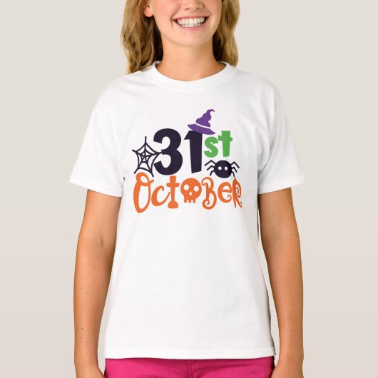 T-shirt 31 octobre Fun Halloween (Devant)