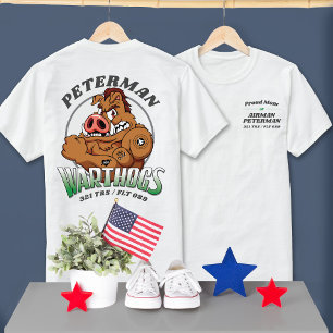 T-shirt 321 Frappes de guerre BMT de l'Air Force Couleur D
