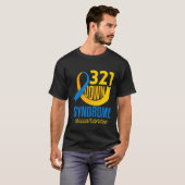 T-shirt 321 Sensibilisation au syndrome de Down (Devant entier)