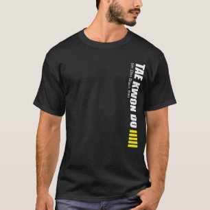 T-shirt 323-5-2 5ème chemise de Dan le Taekwondo