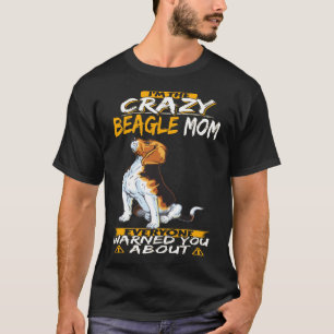 T-shirt 327 Je suis la mère Beagle folle