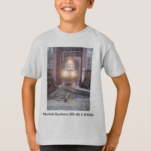 T-shirt #3288 du sud de la Norfolk (Devant)