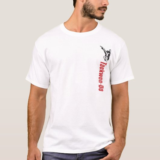 T-shirt 328-1 chemise d'AKTA le Taekwondo (Devant)