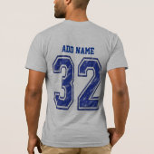 T-shirt 32 coutume Jersey (Dos)