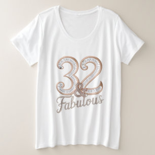 T-shirt - 32 & Uitstekend