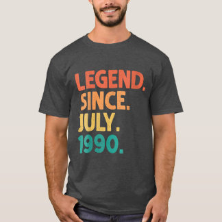 T-shirt 32 Years Old Toxits Legend Since July 1990