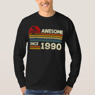 T-shirt 32e anniversaire stupéfiant depuis 1990 32 ans