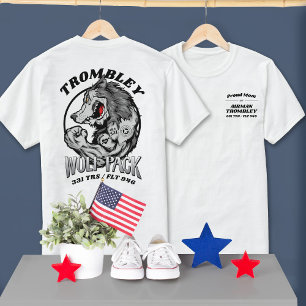 T-shirt 331 Wolf Pack Air Force BMT Graduation LIGHT Color