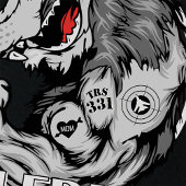 T-shirt 331 Wolf Pack Formation de base de la Force aérien