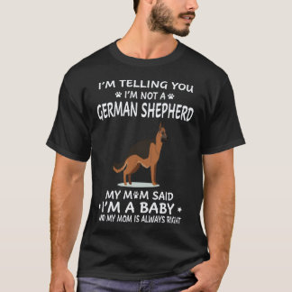 T-shirt 33 Je vous dis que je ne suis pas un berger allema
