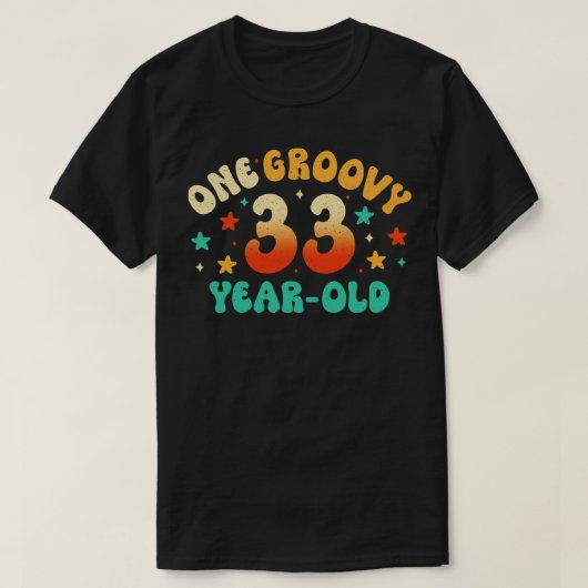 T-shirt 33e anniversaire (Design devant)