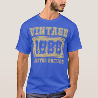 T-shirt 34 Ans Vintage 1988 Limited Edition 34e Bir