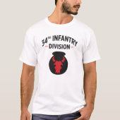 T-shirt 34e division d'infanterie (Devant)
