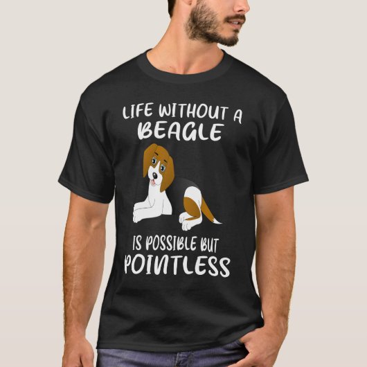 T-shirt 352 Vie Sans Beagle (Devant)