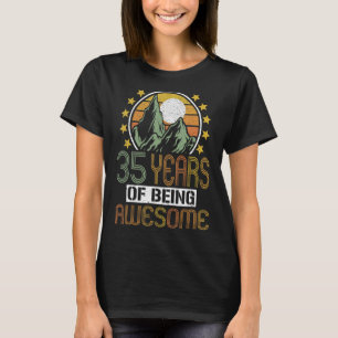 T-shirt 35 ans 35e anniversaire 15