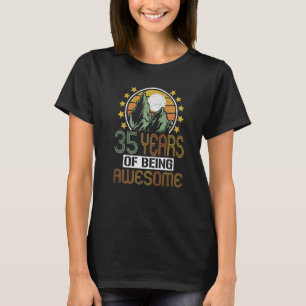 T-shirt 35 ans 35e anniversaire 18
