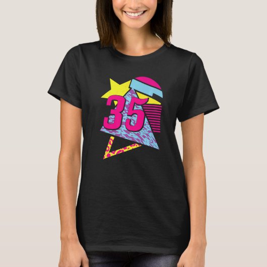 T-shirt 35 ans 35e anniversaire 4 (Devant)