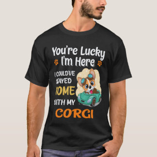 T-shirt 35 Vous êtes un Corgi chanceux