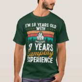 T-shirt 35 Year Old Camper Mountains Camping 35 Birthday g (Devant)