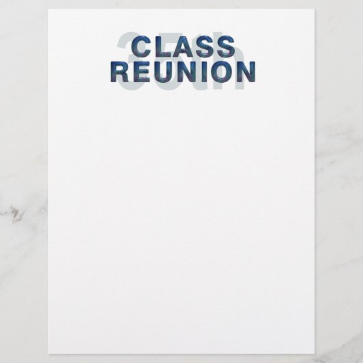 T-SHIRT 35e klas reunion Flyer (Voorkant)